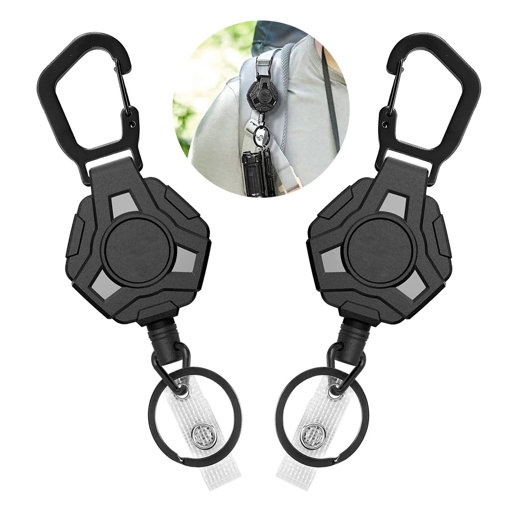 Conventional Reel - Balıkçılık Geri Çekilebilir Anti-Kayıp Çekme Anahtarlık